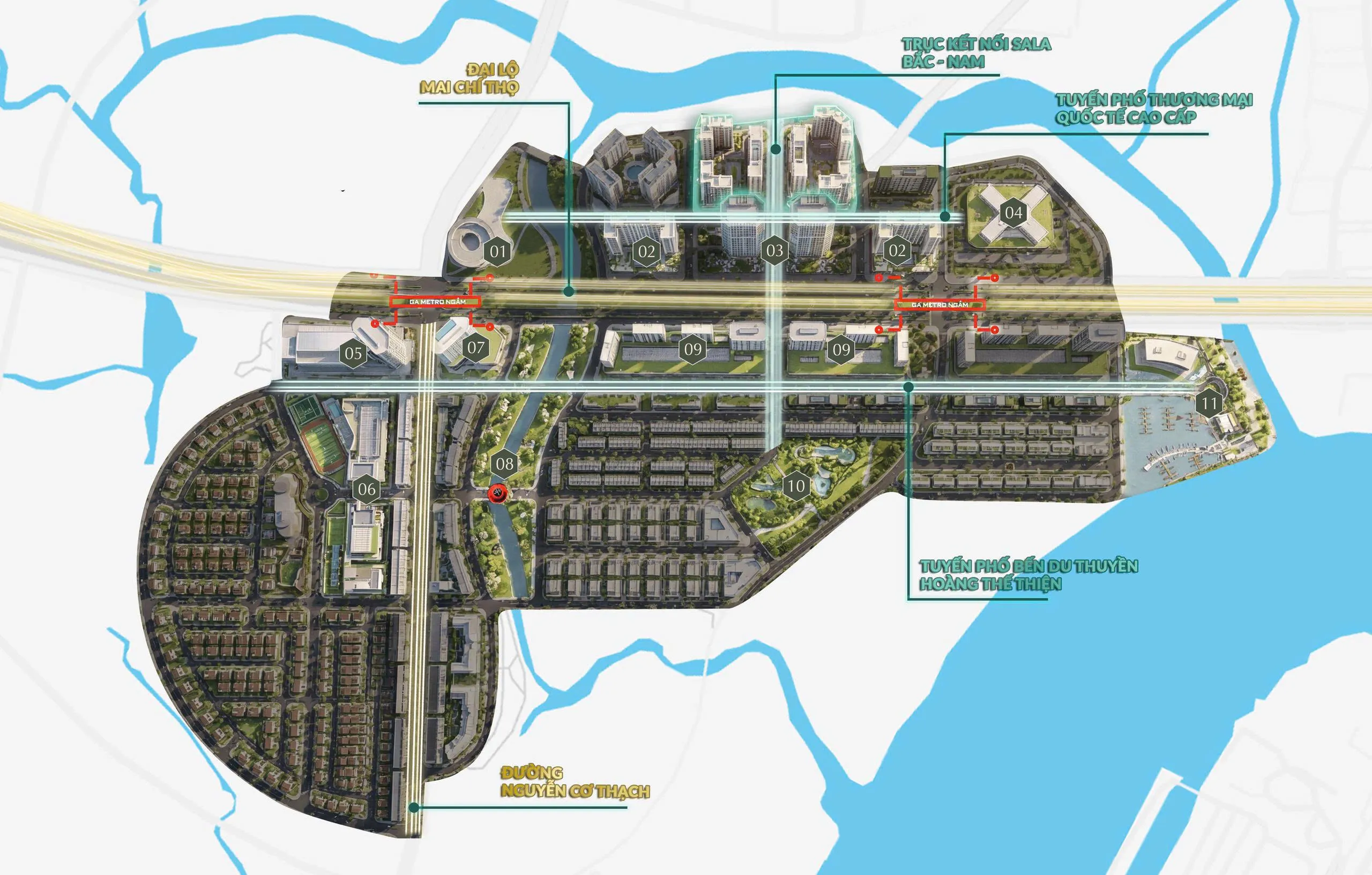 Bản đồ dự án