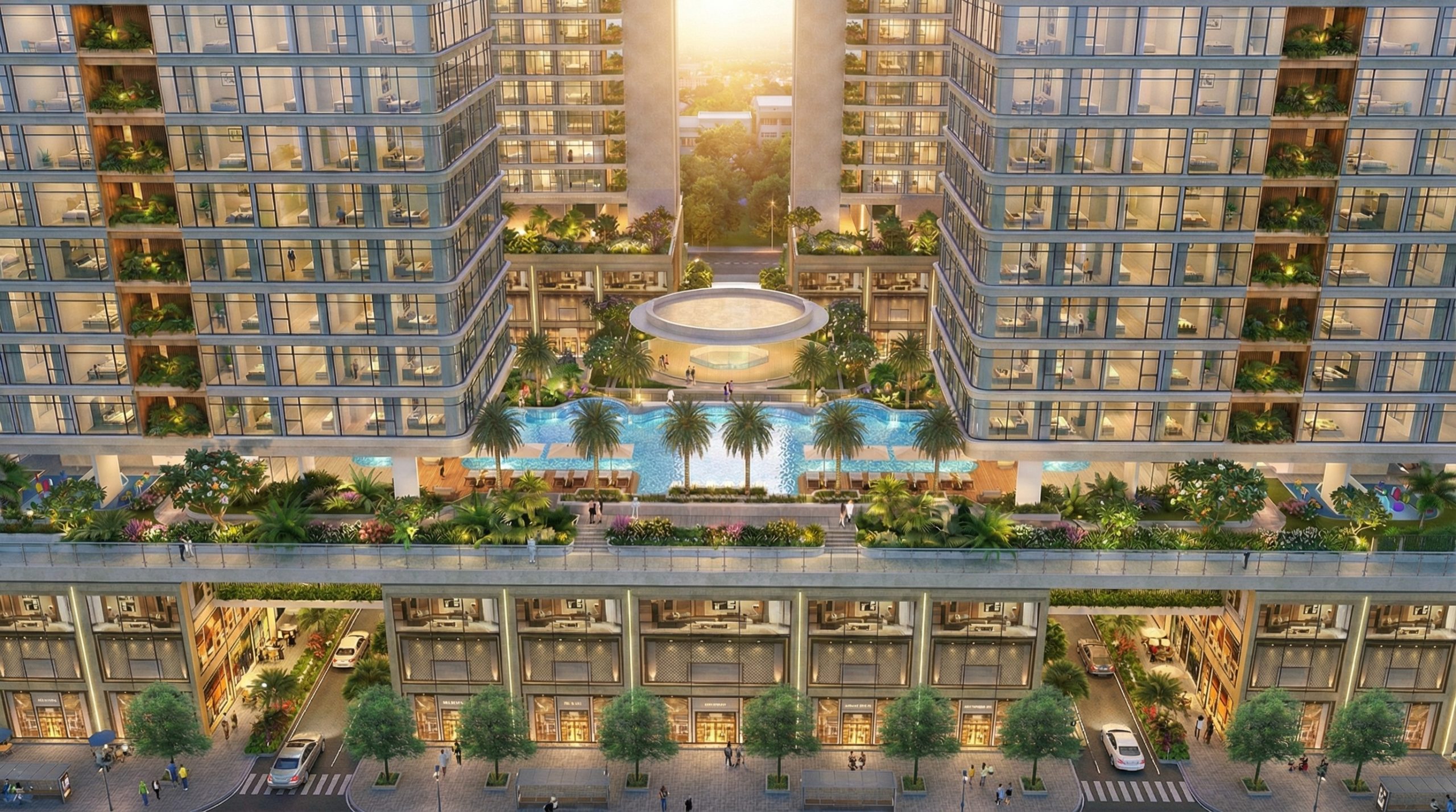 Phối cảnh kiến trúc dự án SARENE