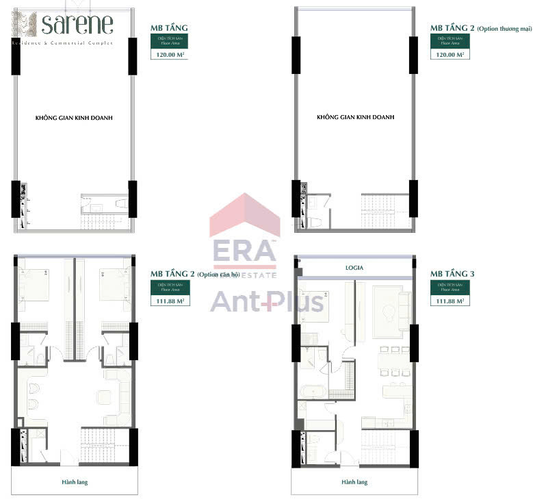 Mặt bằng Shop Apartment