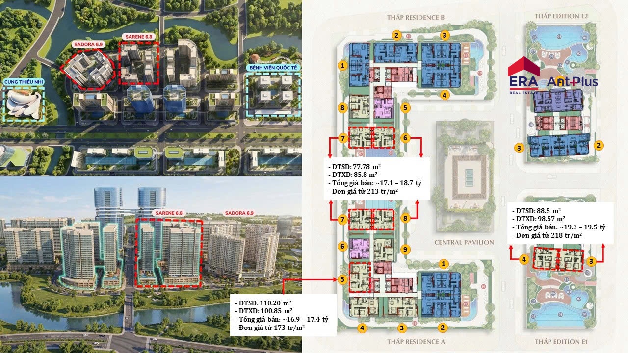SARENE Sala – dự án căn hộ cao cấp tại khu đô thị Sala Hình ảnh dự án SARENE Sala cập nhật năm 2026