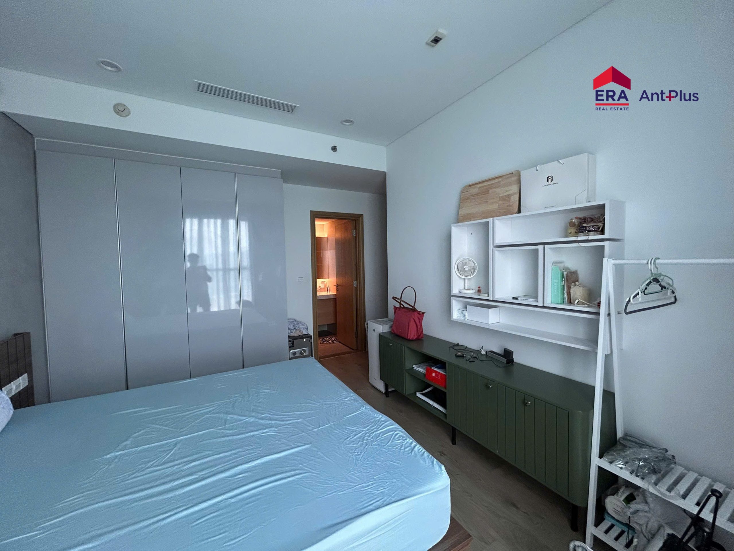 Mặt bằng phòng ngủ căn hộ studio minh họa cách đọc bản vẽ diện tích tại SARENE